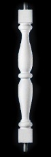 Pender Baluster for Custom Balustrade Systems - Classic Stone Material by Chadsworth Columns: shop.columns.com