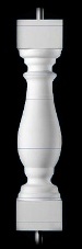 Wilmington-24 Baluster or Choice of Stair Baluster for Custom Balustrade Systems - Classic Stone Material by Chadsworth Columns: shop.columns.com