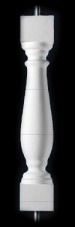 Wilmington-30 Baluster or Choice of Stair Baluster for Custom Balustrade Systems - Classic Stone Material by Chadsworth Columns: shop.columns.com