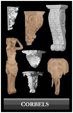 Corbels - Interior Architectural Millwork by Chadsworth Columns: shop.columns.com