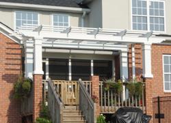 Custom Pergola Design 3014 - Exterior Custom Garden Structures - Chadsworth Columns: shop.columns.com