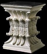 Temple of Winds Pedestal Stand - Polyester Resin - Load Bearing - Architectural Table Stands - Shop.columns.com - Chadsworth Columns - Sales@columns.com - 1-800-486-2118