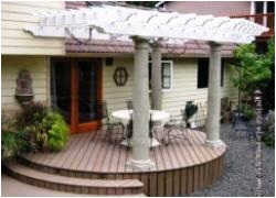 pergola plans with columns
