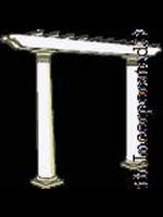 Custom Pergola Design 4024 - Exterior Custom Garden Structures - Chadsworth Columns: shop.columns.com