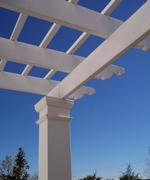 Custom Pergola Design 5026 - Exterior Custom Garden Structures - Chadsworth Columns: shop.columns.com