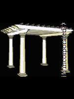 Custom Pergola Design 5028 - Exterior Custom Garden Structures - Chadsworth Columns: shop.columns.com