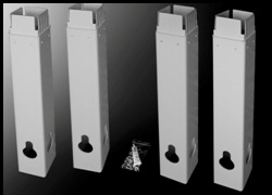 Professional Post Extension Kit for Exterior Pergolas - Set of 4 - Chadsworth Columns: shop.columns.com