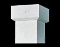 Custom, Round Aluminum Capital - Empire Design - shop.columns.com