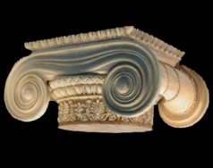 Greek Erechtheum with Necking wood capital
