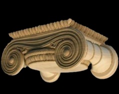 Ionic Capital - Interior Round Capitals