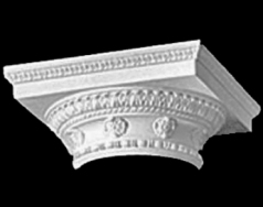 Decorative Roman Renaissance interior & exterior column capital