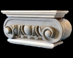 Roman Rome - Pilaster Capital - Wood material