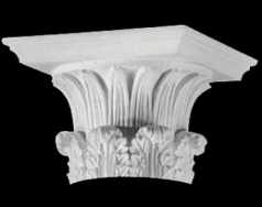 Round Greek Corinthian Capital