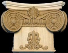 Renaissance Chicago Wood Pilaster Capital