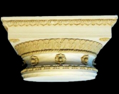 Roman Doric Wood Capital - Interior Wood Capitals