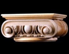 Roman Rome - Interior Wood Capital - 1.800.265.8667