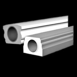 Polyurethane 4 x 6 Top and Bottom Balustrade Railings - Chadsworth Columns - Shop.columns.com
