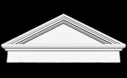 Peaked Polyurethane Entryway Designs - Shop.columns.com - 1-800-486-2118
