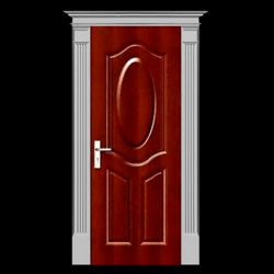 Classic Single Door Polyurethane Entryway Model - Decorative Door System Designs - Interior and Exterior Applications - Chadsworth Columns - Shop.columns.com - 1-800-486-2118