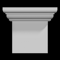 Decorative entryway keystones.  The Grand Via design.  Interior and exterior polyurethane home products. Shop.columns.com