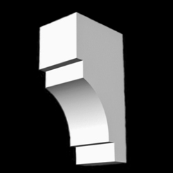 Sturdy, beautiful and long-lasting decorative polyurethane interior and exterior brackets by Shop.columns.com