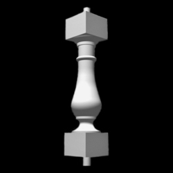 Embassy Baluster Post - Polyurethane Material
