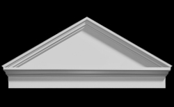 Georgetown Peaked Combination Design - House Decorative Entryways - Shop.columns.com - 1-800-486-2118