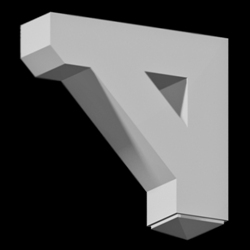 Architectural Beautiful Home Products - Lightweight and Durable Polyurethane Bracket Designs by Shop.columns.com