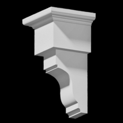 Shop.columns.com offers several polyurethane interior and exterior paintable home brackets