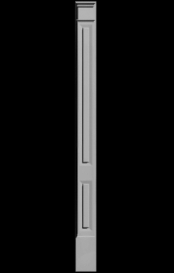 Double panel entryway pilasters - beautiful entryway pilaster designs - Shop.columns.com - 1-800-486-2118
