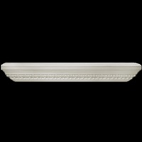 Decorative Leaf and Dart Wall Shelf - Polyurethane Shelf Design - Interior Home Products by Shop.columns.com - 1-800-486-2118