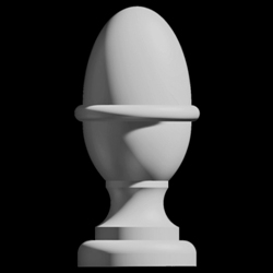 Lyric Acorn Finial - Polyurethane Decorative Finials - Shop.columns.com