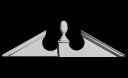 Polyurethane Pediment Entryway Designs - Shop.columns.com - 1-800-486-2118
