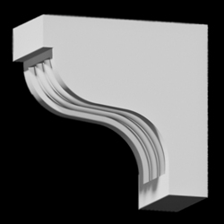 Architectural Beautiful Home Products - Lightweight and Durable Polyurethane Bracket Designs by Shop.columns.com