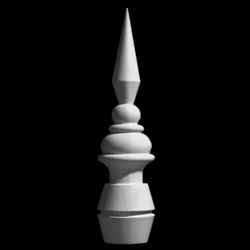 Orleans Decorative Spire - Polyurethane Decorative Spires - Shop.columns.com