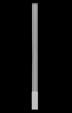 Exterior and interior architectural and decorative half column pilasters - Chadsworth Columns - Shop.columns.com - 1-800-486-2118