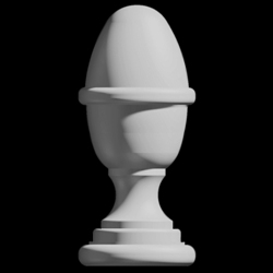 Richmond Acorn Finial - Polyurethane Decorative Finials - Shop.columns.com