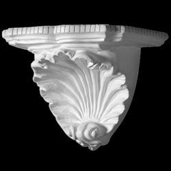 Chadsworth's Decorative Polyurethane Corbels - The Shell Design