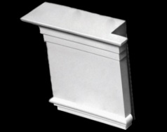 Exterior and interior pilaster and molding capitals - Shop.columns.com - 1-800-486-2118