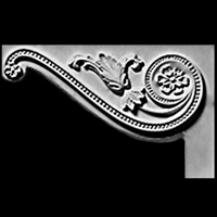 Architectural stair bracket designs - beautiful interior home products - polyurethane material - Shop.columns.com - 1-800-486-2118