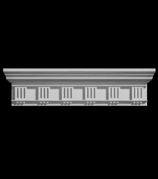 Beautiful architectural crosshead moldings for interior and exterior use - Shop.columns.com - 1-800-486-2118